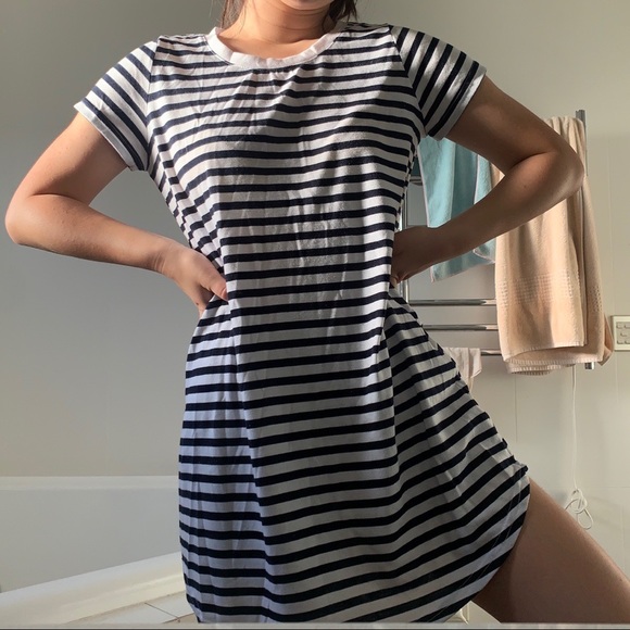 Cotton On Striped Tshirt Dress 